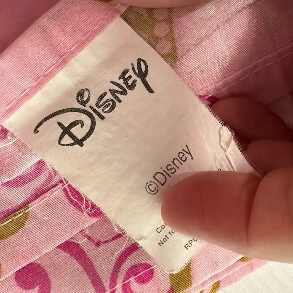Disney Princess Crown Bed Sheets Size Full